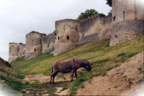 Les remparts de Coucy le chteau